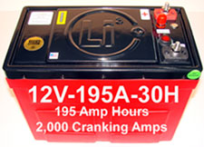 Deep Cycle and House Power batteries